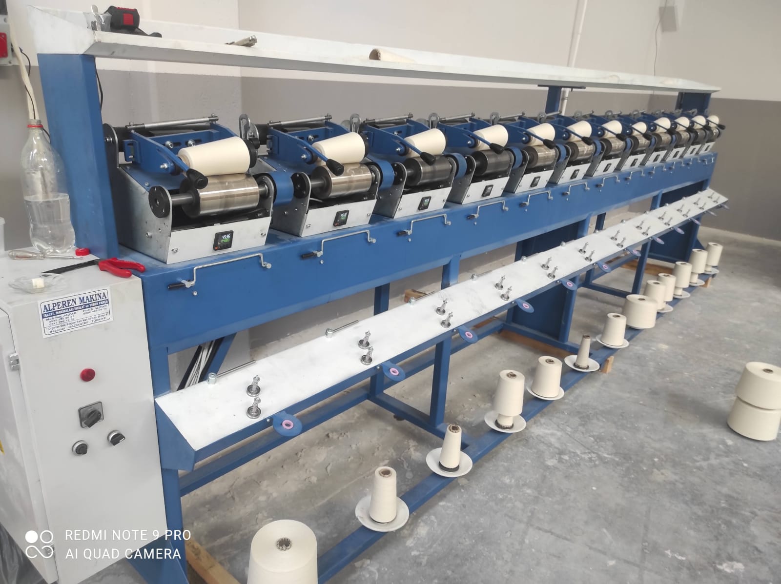 6 İnç Conicli Sarım Makinesi